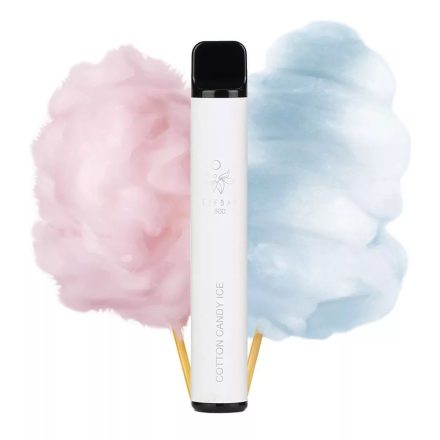 ELF BAR 800 - Cottoncandy Ice 0% - Bez Nikotínu Jednorázová Elektronická Cigareta