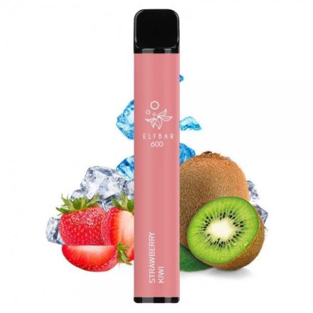 ELF BAR 600 - Strawberry Kiwi 2% Jednorázová Elektronická Cigareta