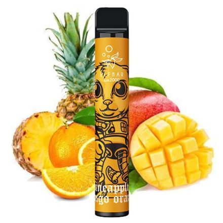ELF BAR 2000 Lux - Pineapple Mango Orange 5% Jednorázová Elektronická Cigareta