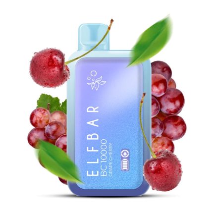 ELF BAR BC10000 - Grape Cherry 5% - Rechargeable