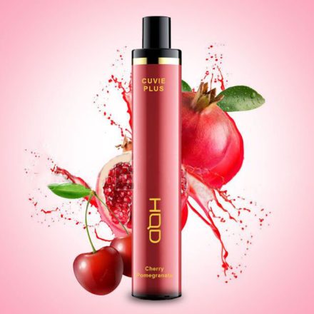 HQD Cuvie Plus 1200 - Cherry Pomegranate 2% Jednorázová Elektronická Cigareta