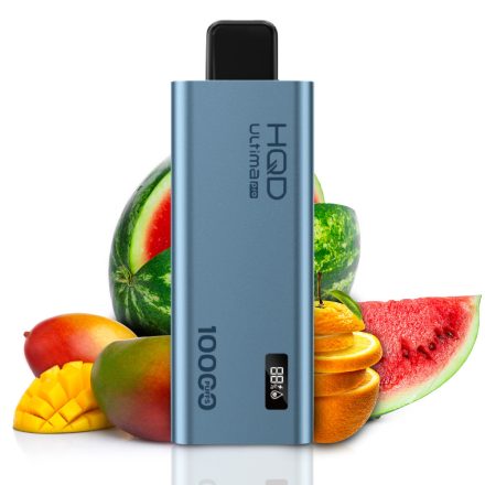 HQD Ultima Pro 10000 - Mango Orange Watermelon 5% Jednorázová Elektronická Cigareta