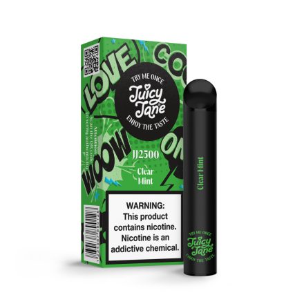 Juicy Jane JJ2500 - Clear Mint 2% Jednorázová Elektronická Cigareta