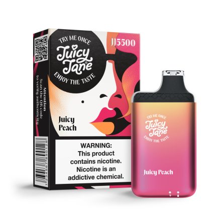 Juicy Jane JJ5500 - Juicy Peach 5% Jednorázová Elektronická Cigareta