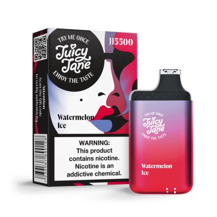 Juicy Jane JJ5500 - Watermelon Ice 5% Jednorázová Elektronická Cigareta